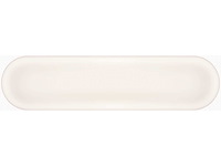 Wandtegel 48m² ovale ivoor glanzend 7,5x30cm - afbeelding 1 van  3