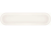 Wandtegel 48m² ovale ivoor glanzend 7,5x30cm - afbeelding 6 van  6