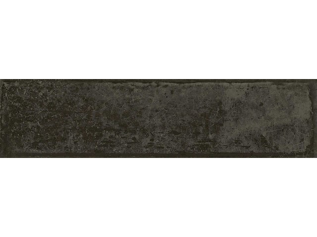 Wandtegel 48m2 chimia antraciet glanzend 7,5x30cm - afbeelding 2 van  6