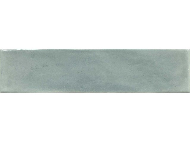 Wandtegel 48m2 koraal turquoise glanzend 7,5x30cm - afbeelding 2 van  2