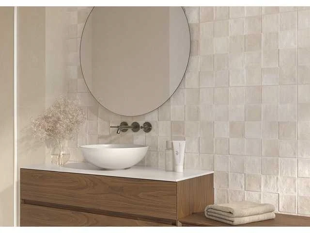Wandtegel 68,04m² zellige cube bone 30x90cm - afbeelding 2 van  2