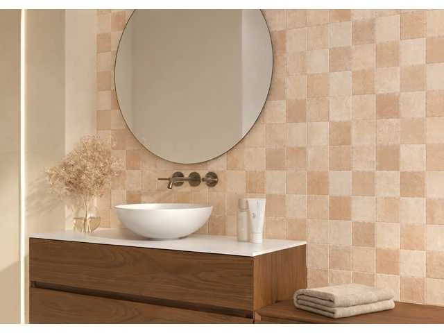 Wandtegel 68,04m² zellige cube terra 30x90cm - afbeelding 1 van  2