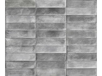 Wandtegels 48m² city grey glanzend 7,5x30cm - afbeelding 5 van  9