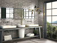 Wandtegels 48m² koraalgrijs glanzend 7,5x30cm - afbeelding 5 van  6