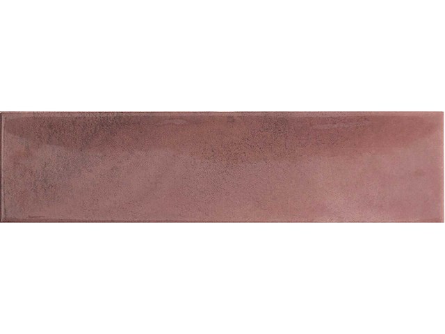 Wandtegels 48m² luna garnet glanzend 7,5x30cm - afbeelding 5 van  7