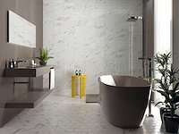 Wandtegels 48m² statuario baksteen glanzend 7,5x30cm - afbeelding 1 van  4