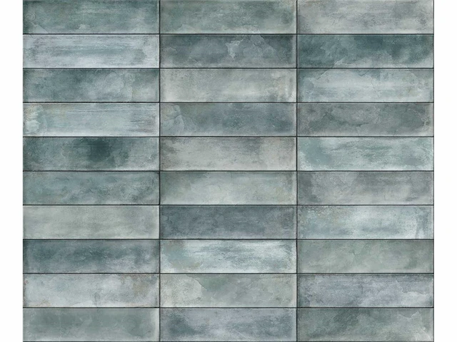 Wandtegels 48m2 city sage glanzend 7,5x30cm - afbeelding 2 van  8