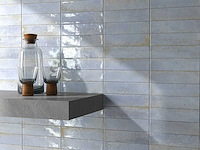 Wandtegels 48m2 industrial blue glanzend 7,5x30cm - afbeelding 1 van  4