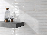 Wandtegels 48m2 industrieel wit glanzend 7,5x30cm - afbeelding 4 van  5