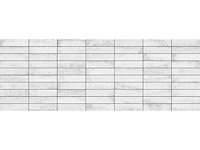 Wandtegels 48m2 industrieel wit glanzend 7,5x30cm - afbeelding 1 van  3