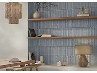 Wandtegels 57,6m² trinis aquamarine glanzend 40x120cm - afbeelding 1 van  2