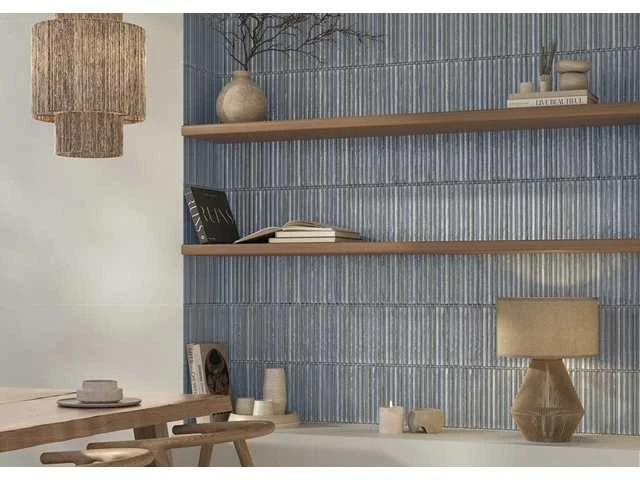 Wandtegels 57,6m² trinis aquamarine glanzend 40x120cm - afbeelding 1 van  2