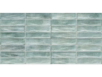 Wandtegels 86,4m² motown turquoise glanzend 30x60cm - afbeelding 1 van  1