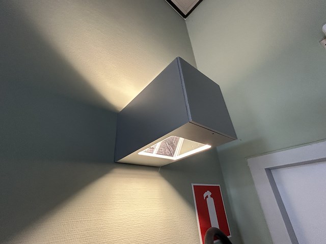 Wandverlichting alu (12st) - afbeelding 1 van  2