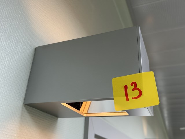 Wandverlichting alu (9st) - afbeelding 1 van  3