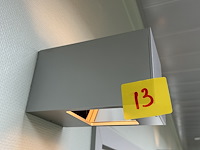Wandverlichting alu (9st) - afbeelding 1 van  3