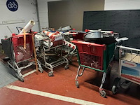 Wanzl/caddie diverse winkelwagens (9x) - afbeelding 1 van  11