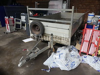 Waphi ha15 dubbelassige aanhanger