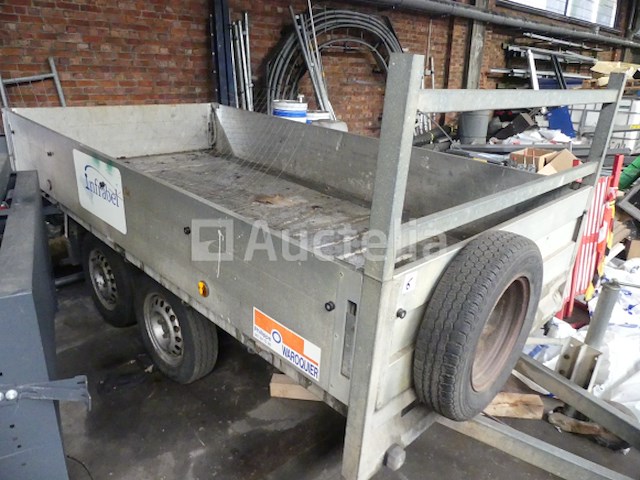 Waphi ha15 dubbelassige aanhanger - afbeelding 7 van  10