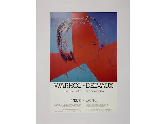 Warhol / delvaux - afbeelding 1 van  1