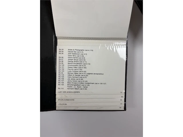 Warhol / panamarenko / ben vautier / fontana / … - afbeelding 1 van  5