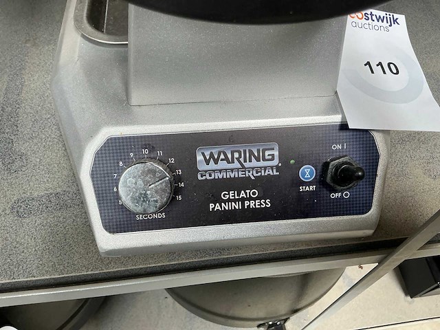 Waring gelato panini press - afbeelding 4 van  4