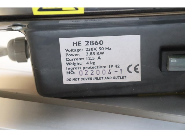 Warmeluchtblazer he 2860 - afbeelding 4 van  4