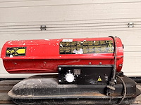 Warmeluchtblazer op gasolie