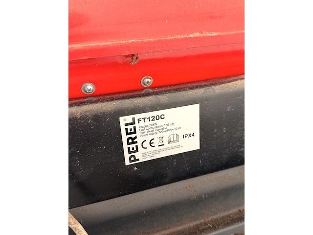 Warmeluchtblazer op gasolie - afbeelding 4 van  4