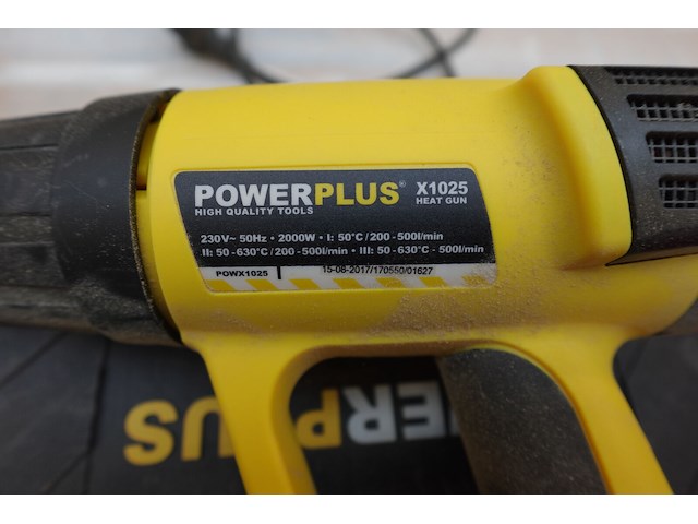 Warmeluchtblazer power plus + accu boormachine black&decker - afbeelding 5 van  6