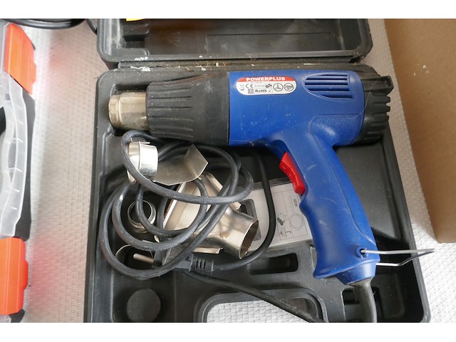 Warmeluchtpistool powerplus - afbeelding 2 van  4