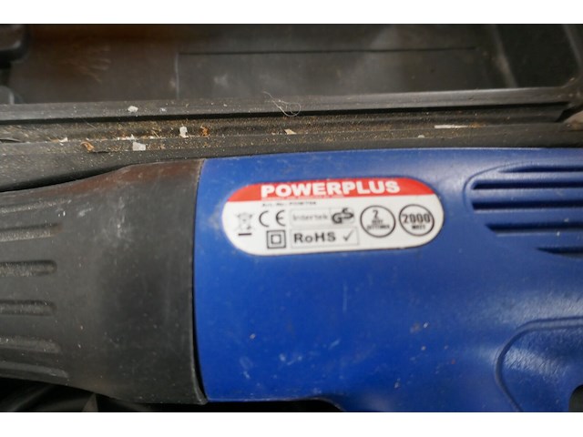 Warmeluchtpistool powerplus - afbeelding 3 van  4