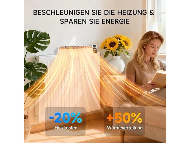 Warmfay radiatorventilator - afbeelding 2 van  4