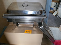 Warmhoudbak + bbq grill rooster - afbeelding 2 van  5