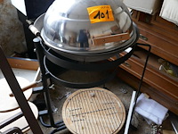 Warmhoudbak + bbq grill rooster - afbeelding 3 van  5