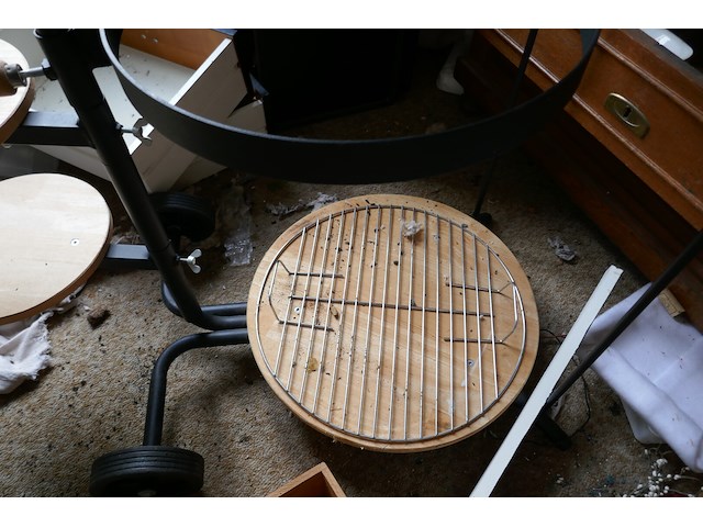 Warmhoudbak + bbq grill rooster - afbeelding 4 van  5