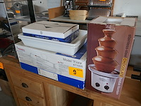 Warmhoudbak + chocoladefontein - afbeelding 1 van  4
