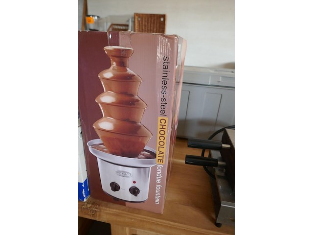 Warmhoudbak + chocoladefontein - afbeelding 3 van  4