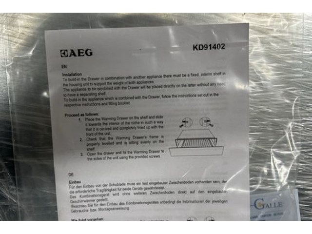 Warmhoudlade aeg - afbeelding 4 van  5