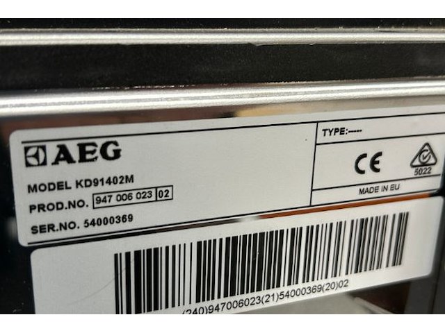 Warmhoudlade aeg - afbeelding 5 van  5