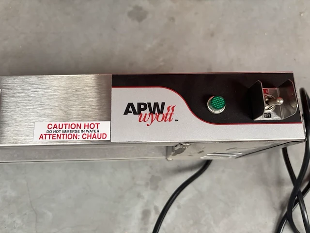 Warmhoudlamp apw wyott fd-54l - afbeelding 2 van  4