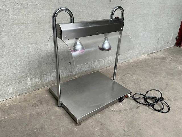 Warmhoudplaat met lampen - afbeelding 1 van  4