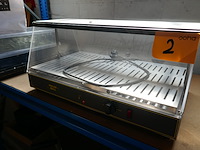 Warmhoudvitrine roller grill - afbeelding 1 van  4