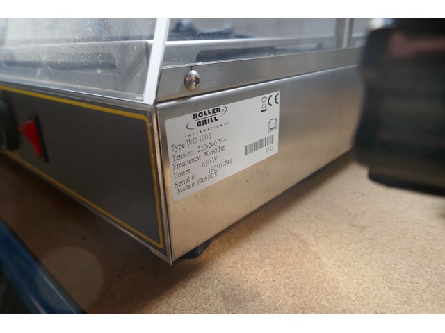 Warmhoudvitrine roller grill - afbeelding 3 van  4