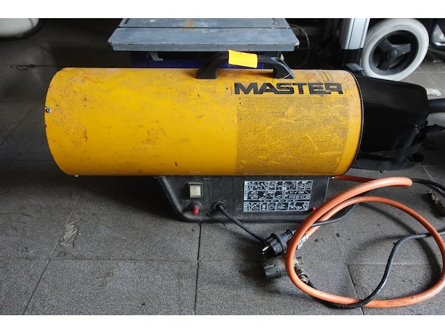 Warmtekanon op gas master - afbeelding 1 van  6