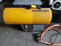 Warmtekanon op gas master - afbeelding 1 van  6