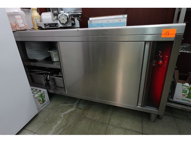 Warmtekast rvs - afbeelding 1 van  4