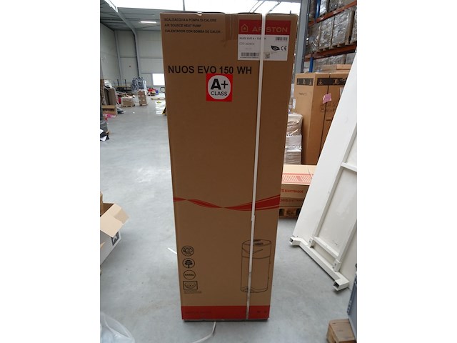 Warmtepompboiler ariston nuos evo a+ 150 - afbeelding 1 van  3