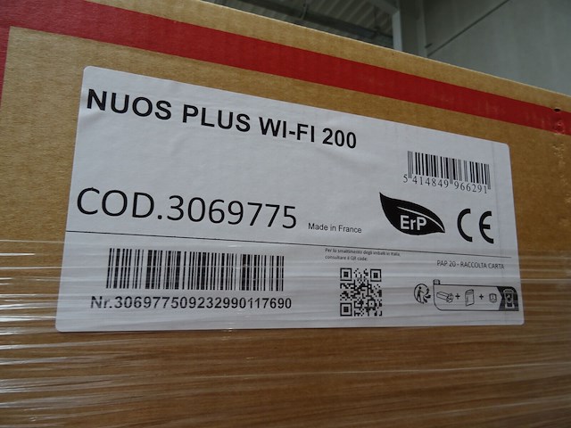 Warmtepompboiler ariston nuos plus wifi 200 - afbeelding 2 van  3