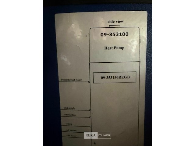 Warmtepompboiler - afbeelding 2 van  2